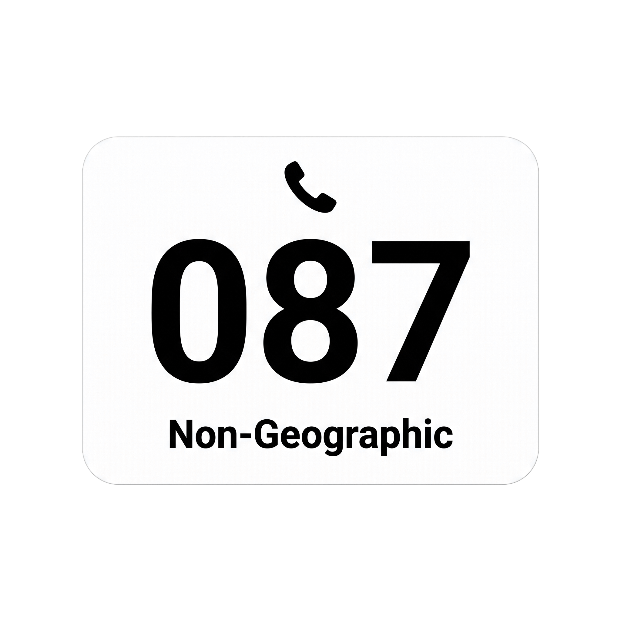 087 Phone Number