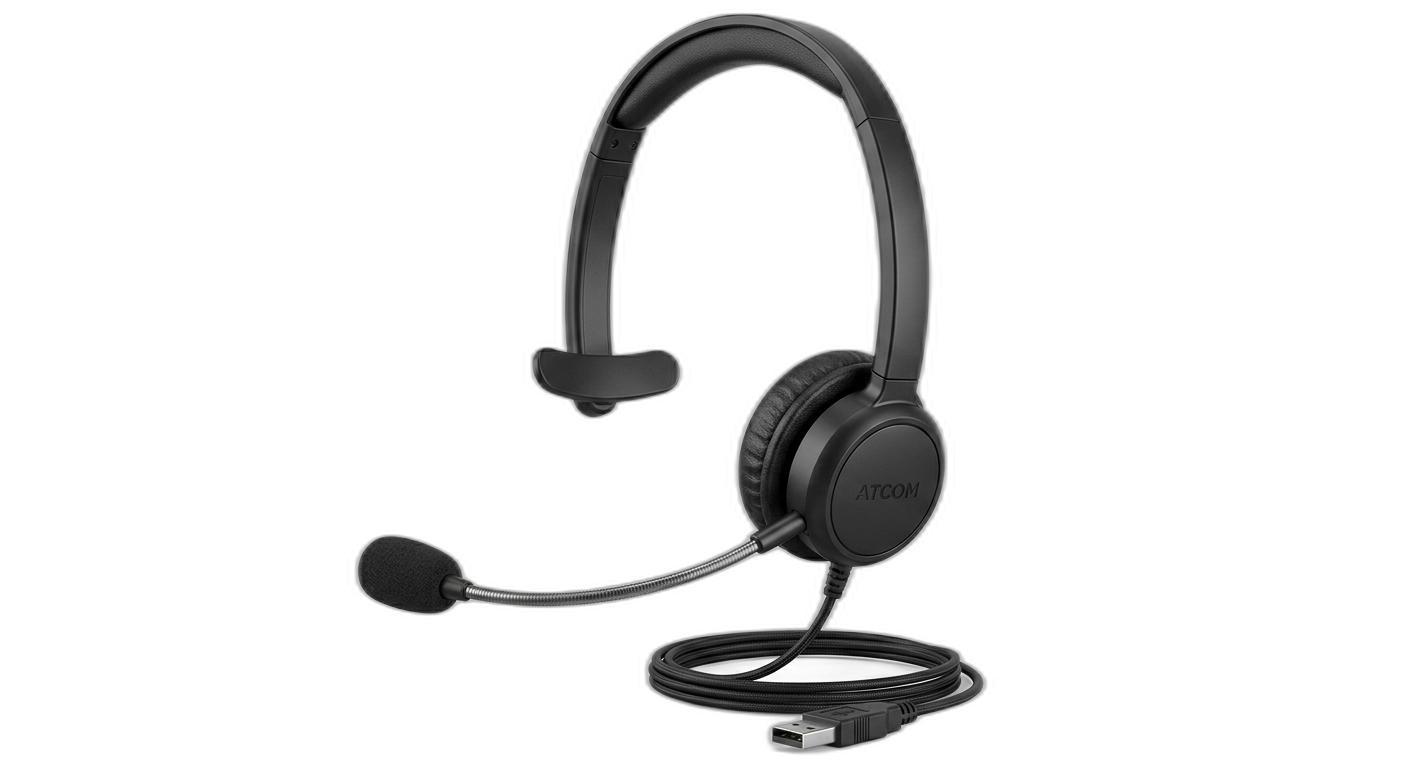 Atcom Single Ear Headset