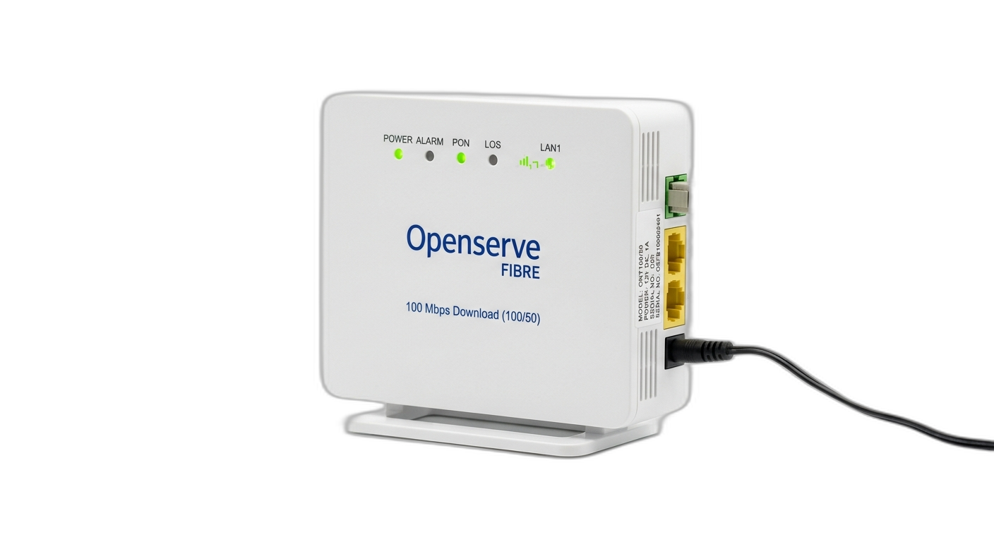 Openserve Fibre 100 Mbps Download (100/50)