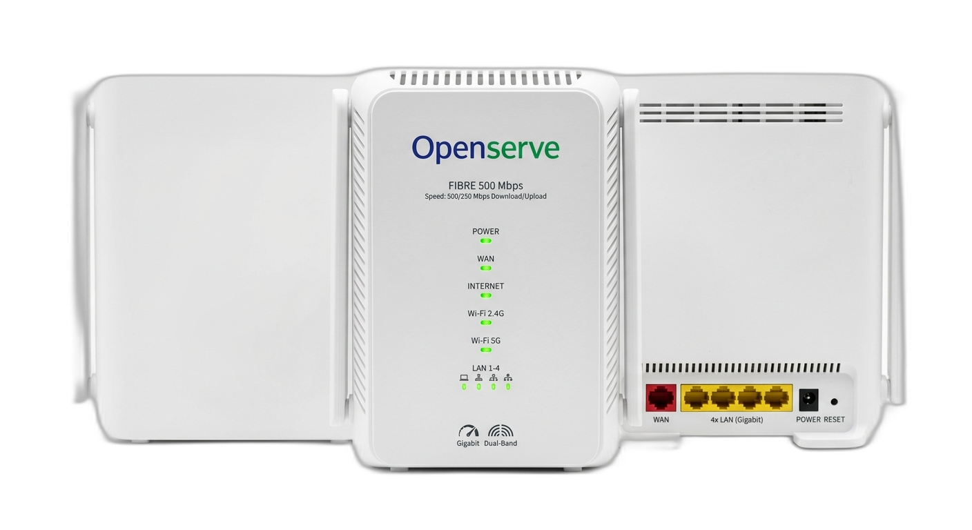 Openserve Fibre 500 Mbps Download (500/250)